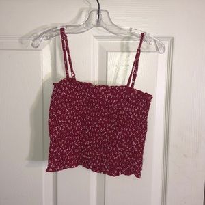 John Galt Floral Tank Top